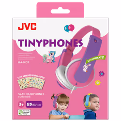 JVC HA-KD7 Cuffie Cablato A Padiglione MUSICA Rosa, Viola - Vista aggiuntiva 3