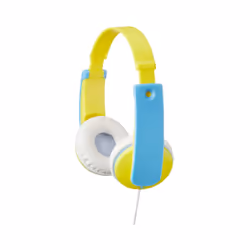JVC HA-KD7-Y, Cablato, MUSICA, 15 - 23000 Hz, 110 g, Auricolare, Blu, Giallo