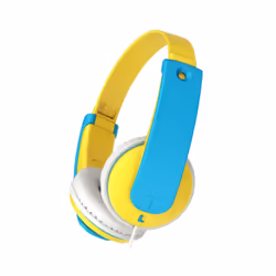 JVC HA-KD7-Y Auricolare Cablato A Padiglione MUSICA Blu, Giallo