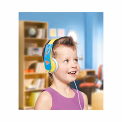 JVC HA-KD7-Y Auricolare Cablato A Padiglione MUSICA Blu, Giallo - Vista aggiuntiva 4