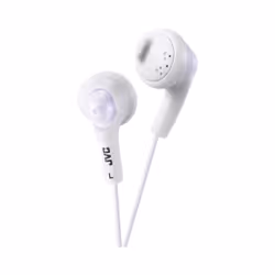 JVC HA-F160-W-E, Cablato, 15 - 20000 Hz, MUSICA, Cuffie, Bianco