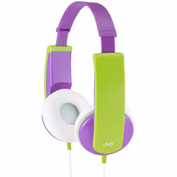 JVC HA-KD5, Cablato, 15 - 23000 Hz, MUSICA, 122 g, Cuffie, Verde, Viola