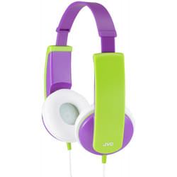 JVC HA-KD5 Cuffie Cablato A Padiglione MUSICA Verde, Viola