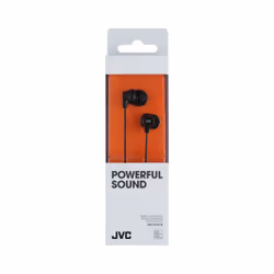 JVC HA-FX10-B-E Cuffie Cablato In-ear MUSICA Nero