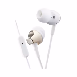 JVC HA-FR325-N-E, Cablato, 8 - 24000 Hz, Musica e Chiamate, 3,4 g, Auricolare, Oro