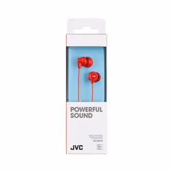 JVC HA-FX10-R-E Cuffie Cablato In-ear MUSICA Rosso