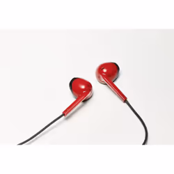 JVC HA-F19M-RB Auricolare Cablato In-ear Musica e Chiamate Rosso - Vista aggiuntiva 4
