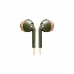 JVC HA-F19M-GC Auricolare Cablato In-ear Musica e Chiamate Crema, Verde