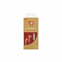 JVC HA-F19M-PT Auricolare Cablato In-ear Musica e Chiamate Grigio, Rosa - Vista aggiuntiva 4