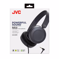 JVC HA-S31M-A Auricolare Cablato A Padiglione Musica e Chiamate Blu - Vista aggiuntiva 7