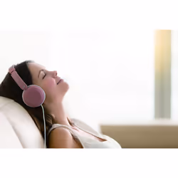 JVC HA-S31M-P Auricolare Cablato A Padiglione Musica e Chiamate Rosa - Vista aggiuntiva 8
