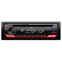 JVC KD-T812BT Nero, Rosso 200 W Bluetooth