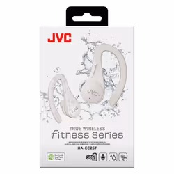 JVC HA-EC25T Auricolare True Wireless Stereo (TWS) A clip, In-ear Musica e Chiamate Bluetooth Bianco - Vista aggiuntiva 6