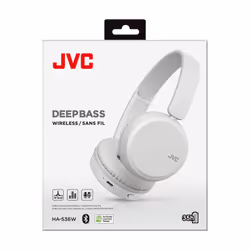 JVC HA-S36W Cuffie Wireless A Padiglione Musica e Chiamate Bluetooth Bianco - Vista aggiuntiva 6