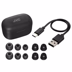 JVC HA-A25T Auricolare True Wireless Stereo (TWS) In-ear Musica e Chiamate Bluetooth Nero - Vista aggiuntiva 5