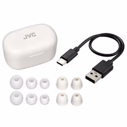 JVC HA-A25T Auricolare True Wireless Stereo (TWS) In-ear Musica e Chiamate Bluetooth Bianco - Vista aggiuntiva 6