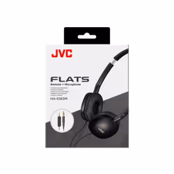 JVC HA-S160M Auricolare Cablato A Padiglione Musica e Chiamate Nero - Vista aggiuntiva 4