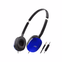 JVC HA-S160M-AU cuffia e auricolare Cablato A Padiglione Musica e Chiamate Blu - Vista aggiuntiva 2