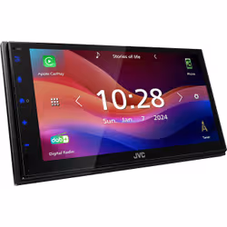 JVC KW-M695DBW Ricevitore multimediale per auto Nero Wi-Fi 200 W Bluetooth - Vista aggiuntiva 2