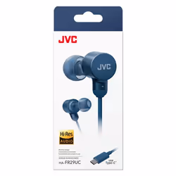 JVC HAFR29UCA cuffia e auricolare Cablato In-ear Musica e Chiamate USB tipo-C Blu - Vista aggiuntiva 2