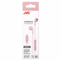 JVC HA-FR17UC Cuffie Cablato In-ear Musica e Chiamate USB tipo-C Rosa - Vista aggiuntiva 2