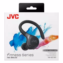 JVC HA-EC75T-B-U cuffia e auricolare Wireless A clip Sport Bluetooth Nero - Vista aggiuntiva 4