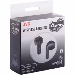 JVC HA-B10T Auricolari GUMY, Olive Black - Vista aggiuntiva 4