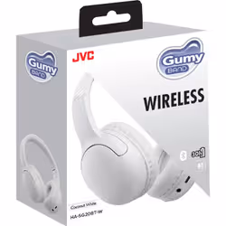 JVC HA-SG20BT Cuffie wireless Bluetooth GUMY, Coconut White - Vista aggiuntiva 4