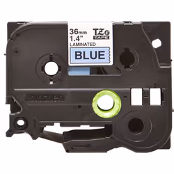 Brother TZE-561 nastro per etichettatrice Nero su blu