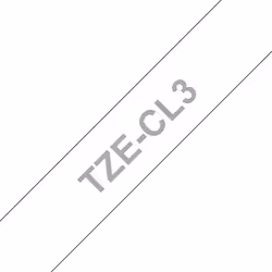Brother TZE-CL3, Nastro di pulizia della testina di stampa, Trasferimento termico, Nero, 1,2 cm, Brother P-touch, 1 pz