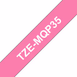 Brother TZE-MQP35, TZ, Rosa, Trasferimento termico, Carta, 1,2 cm, 5 m