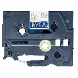 Brother TZE-RN34 nastro per etichettatrice Oro su blu navy - Vista aggiuntiva 3