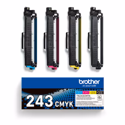 Brother TN-243CMYK cartuccia toner 1 pz Originale Nero, Ciano, Magenta, Giallo - Vista aggiuntiva 4
