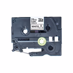 Brother TZE-R251 nastro per etichettatrice Nero su bianco