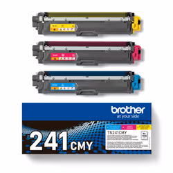 Brother TN-241CMY cartuccia toner 3 pz Originale Ciano, Magenta, Giallo - Vista aggiuntiva 4