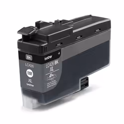 Brother LC428XLBKP, Nero, 1 pz, 6000 pagine, Confezione singola
