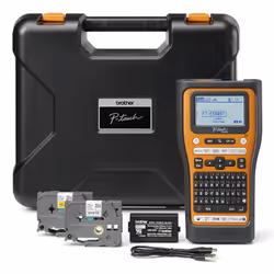 Brother PT-E560BTVP stampante per etichette (CD) Trasferimento termico 180 x 180 DPI 20 mm/s Con cavo e senza cavo HSE/TZe Bluetooth QWERTZ