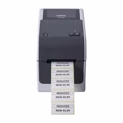 Brother TD-2320D300 stampante per etichette (CD) Termica diretta 300 x 300 DPI 152 mm/s Cablato Collegamento ethernet LAN - Vista aggiuntiva 3