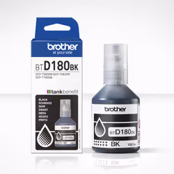Brother BTD180BK, Originale, Nero, Brother, DCP-T580DW, DCP-T583DW, DCP-T780DW, 7500 pagine, 1 pz