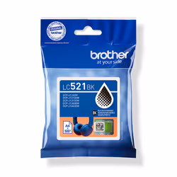 Brother LC521BK cartuccia d'inchiostro 1 pz Originale Nero