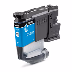 Brother LC521C, Ciano, 1 pz, 500 pagine, Confezione singola