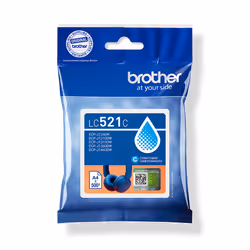 Brother LC521C cartuccia d'inchiostro 1 pz Originale Ciano