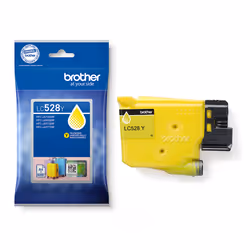 Brother LC528Y cartuccia d'inchiostro 1 pz Originale Giallo - Vista aggiuntiva 3