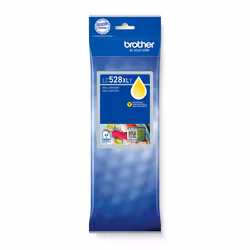 Brother LC528XLY Yellow Ink Cartridge cartuccia d'inchiostro 1 pz Originale Rendimento ultra elevato Giallo - Vista aggiuntiva 2