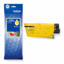 Brother LC528XLY Yellow Ink Cartridge cartuccia d'inchiostro 1 pz Originale Rendimento ultra elevato Giallo - Vista aggiuntiva 3