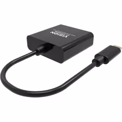 Vision TC-USBCVGA/BL cavo e adattatore video USB tipo-C VGA (D-Sub) Nero - Vista aggiuntiva 5