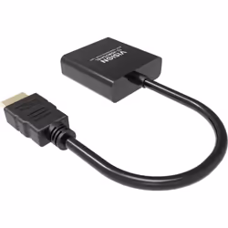 Vision TC-HDMIVGA/BL cavo e adattatore video 0,23 m HDMI tipo A (Standard) VGA (D-Sub) Nero - Vista aggiuntiva 5