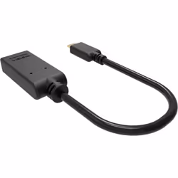 Vision TC-USBCHDMI/BL cavo e adattatore video USB tipo-C HDMI tipo A (Standard) Nero - Vista aggiuntiva 4