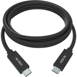 Vision TC 1MUSBC/BL cavo USB USB 3.2 Gen 1 (3.1 Gen 1) 1 m USB B USB C Nero
