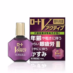Rohto 4987241135974, 13 ml, Flacone contagocce, Gocce di liquido, Persone anziane, Visione offuscata, Affaticamento degli occ ...